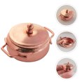 thumbnail image 2 of Doll House Pot Mini Stew Pot Model Miniature Pot Pan Kitchen Food Cookware Doll House Accessories, 2 of 8