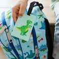 thumbnail image 4 of Wildkin Kids Luggage Bag Tags 2 pack (Dinosaur Land), 4 of 9