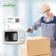PeriPage A2 Portable Bluetooth Thermal Printer - High Definition Printing, Ink Free, Wireless Connection, Suitable for Student and Office Use
