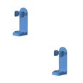thumbnail image 4 of bedienty 2 Pcs Support Mural Universel pour Brosse à Dents Électrique Anti-Taches Réglable Bleu normal 1pcs 2Ensemble, 4 of 6