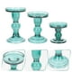 thumbnail image 2 of KAKOWELY 3 candelabros de cristal de alto soporte para velas, candelabros decorativos para fiestas., 2 of 4