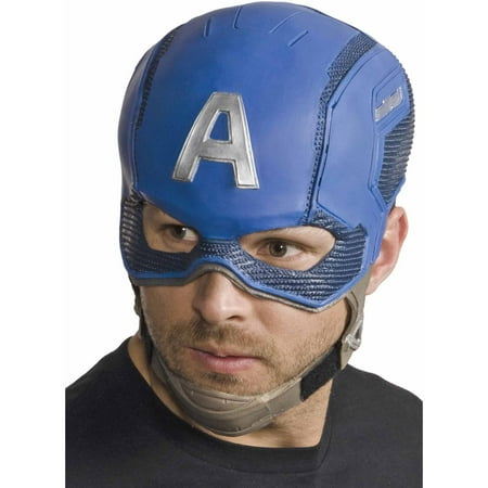Captain America Full Mask Adult Halloween Accessory