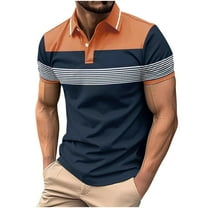 CaiJunJia George Polo Shirt,Men's Polo Shirts Short Sleeve Cotton Pique Polo Shirt Fashion Casual Golf Shirts