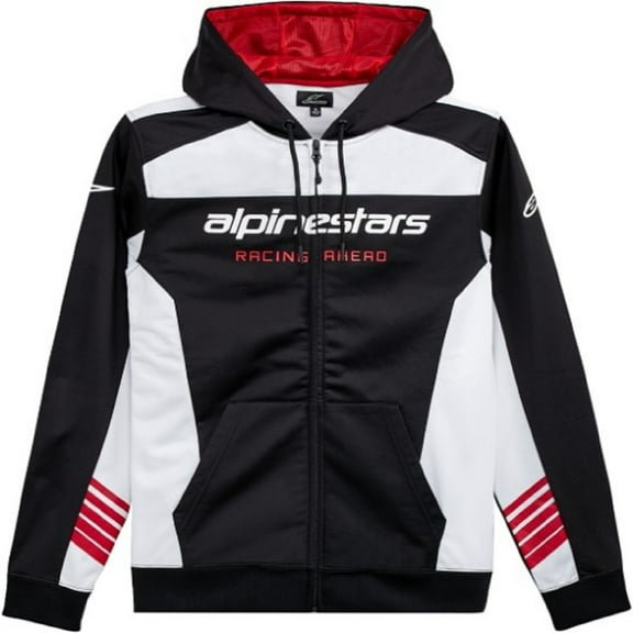 Alpinestars Session LXE Mens Fleece-Black/White-2X-Large