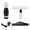 White - EU Plug, variant on M Buder Electric Window Vacuum Squeegee Cordless Rechargeable Portable Wiping Tool For Household Glass Cleaning White 12.8 inches / 32.5 cm