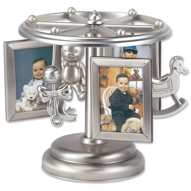 Baby FrameGoRound Multi 2x3 Picture Frame Wind Up Design Walmart