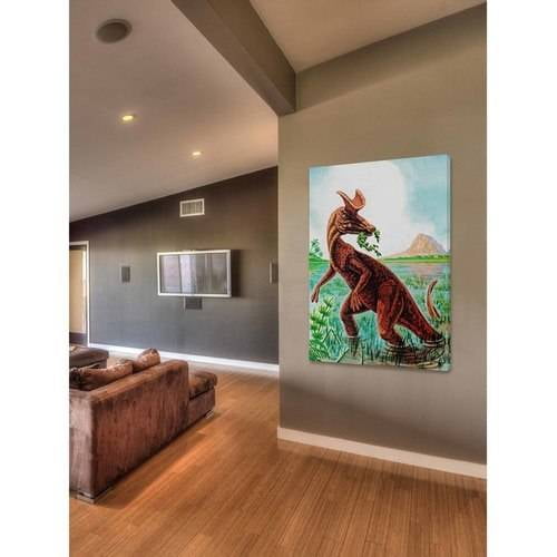 Marmont Hill "Lambeosaurus" by Curtis Painting Print on Canvas