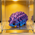 thumbnail image 5 of 3D Printed Animals - Articulated Hedgehog Toys, Flexible Animals Toy Statue,Movable Joints,Fidget Toys, Desk Home Office Decor, Birthday Halloween, 5 of 6