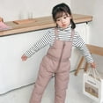 thumbnail image 3 of Xinhuaya Toddlers Boy Girl Snow Jumpsuit Overalls Kids Baby Lightweight Warm Ski Pants 0-4 Years, 3 of 3