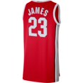 thumbnail image 3 of Men's Nike LeBron James Scarlet Ohio State Buckeyes Alumni Player Limited Basketball Jersey, 3 of 3