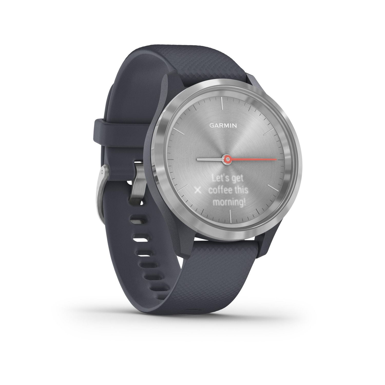 Garmin vivomove 3S Hybrid GPS Smartwatch and Fitness Tracker Small Medium Blue Silver Walmart