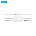 thumbnail image 2 of 470 Ohm Resistors, 20Pcs 5W Ceramic Cement Resistor Power Cement Resistor Kit Tolerance 5% for Power Adapters Audio, 2 of 4