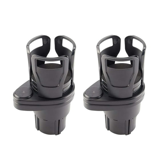 EGNMCR Multifunctional Car Water Cup Carbon Fiber Car Beverage Holder（2pc） Multifunctional cup holder