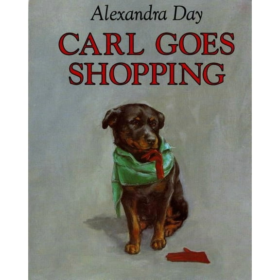 Carl Carl Goes Shopping, (Board Book)
