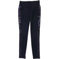 thumbnail image 1 of Leggings casuales con ribete de lentejuelas I-N-C Azul 0, 1 of 2