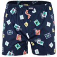 thumbnail image 1 of Happy Shorts Boxers de hombre tejidos - Estilo americano, algodón, estampados Sellos S (Small), 1 of 3
