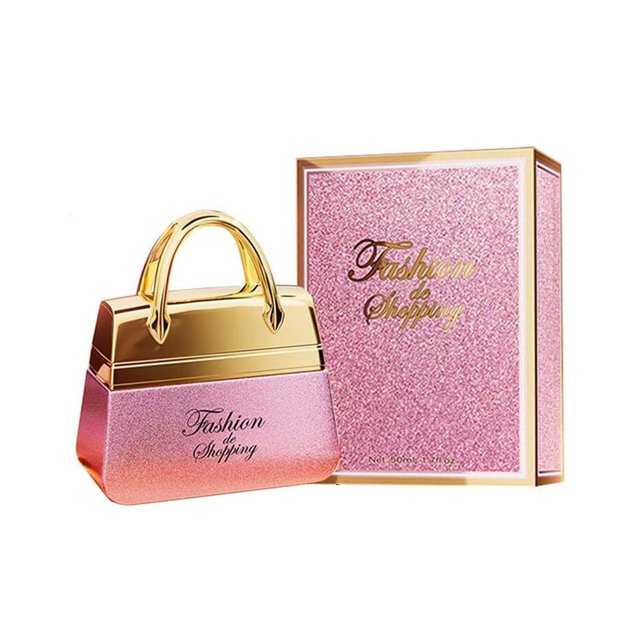 Perfume ligero floral y afrutado de larga duración para mujer, 50 ml, funda plegable