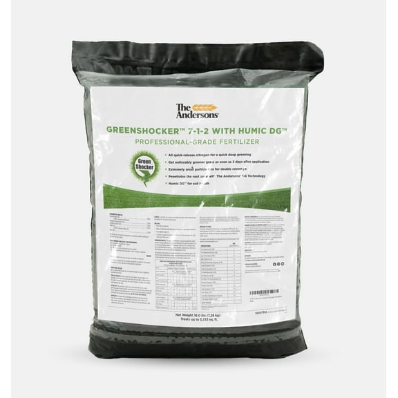 The Andersons Green Shocker 7-1-2 Fertilizer with Humic DG 17 lb Bag