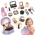 thumbnail image 1 of Jouets de Maquillage pour Enfants avec Rangement Portable pour Jeu de Rôle G79C, 1 of 8