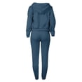 thumbnail image 4 of Gibobby Conjunto de Pantalones para Mujer Informal y moderno: conjunto de sudadera con capucha con estampado de para mujer, perfecto para uso informal y vesti(Marina,XL), 4 of 5