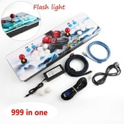 999 In 1 Double Stick Arcade Console Classic Video Audio Fight Games Gamepad Machine VGA HDMI HD USB US Plug