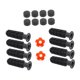 thumbnail image 5 of Tabla 8pcs Table Reemplazo de Fútbol Reemplazo de Fútbol Accesorios de Fútbol con 2 Fútbol Americano Pequeño Reemplace Piezas Mango de Manejo de Futbo Balones de fútbol naranjas, 5 of 8