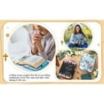 thumbnail image 2 of Bible Cover Case/Book Cover, Bible Case for Women Men, Bible Cover Bags Floral Pattern With Handle  Portable Bible Carrying Case for Bible Study Fits for Standard Size Bible, 2 of 9