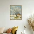 thumbnail image 3 of Nawypu  Framed Art The Pink Peach Tree Canvas Prints Wall Art by Van Gogh Famous Oil Paintings Reproduction Landscapes Modern Gallery Wrapped Artwork for Bedroom Bathroom Home Decoration, 3 of 4