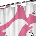 thumbnail image 3 of Cute Ghost Halloween Pattern Shower Curtain 72"x72" ,Bathroom Decorative Shower Curtains Set with 12 Hooks,Modern Waterproof Washable Shower Curtain, 3 of 6