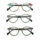 thumbnail image 3 of Jumpingount Montura de gafas, montura de gafas, lente reemplazada, pieza exquisita, accesorio de bricolaje, accesorios Retro Vintage para exteriores, Lentes IS031C5 Jumpingount AP012603-03, 3 of 5