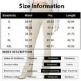 thumbnail image 3 of Crossover Flare Leggings - High Waist V Cross Bootcut Bell Bottoms Yoga Pants for Women Beige L, 3 of 9