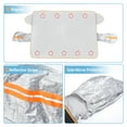 thumbnail image 4 of Cubierta de automóvil para parabrisas delantero Unique Bargains para SUV grande de película de aluminio 88.6 pulgadas 2 tiras reflectantes, 4 of 6