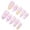 Pink, variant on Soft Gradient Pastel Press-On Nails – Long Square with Glitter, Perfect for Spring Celebrations, Easter Events, and Soft, Elegant Nails with Effortless Application