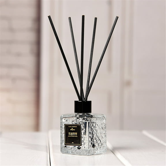 Guopo Oil Diffusers with Natural Sticks, Glass Bottle and Scented Oil 80ML