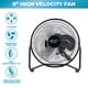 thumbnail image 2 of Ventilador de suelo Comfort Zone Cradle, 23 cm, 3 velocidades, inclinación 180° CZHV9B, 2 of 7