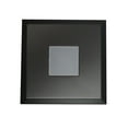 thumbnail image 1 of DLF SureFit Series Trim Plate, Square with Black Finish, 1 of 3