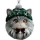 thumbnail image 2 of Lunxisen 3 Pcs Christmas Cat Ornament Set Xmas Decor Tree Hanging Cat Holiday Decoration Ornaments for Christmas Tree Outdoor Hanging, 2 of 8