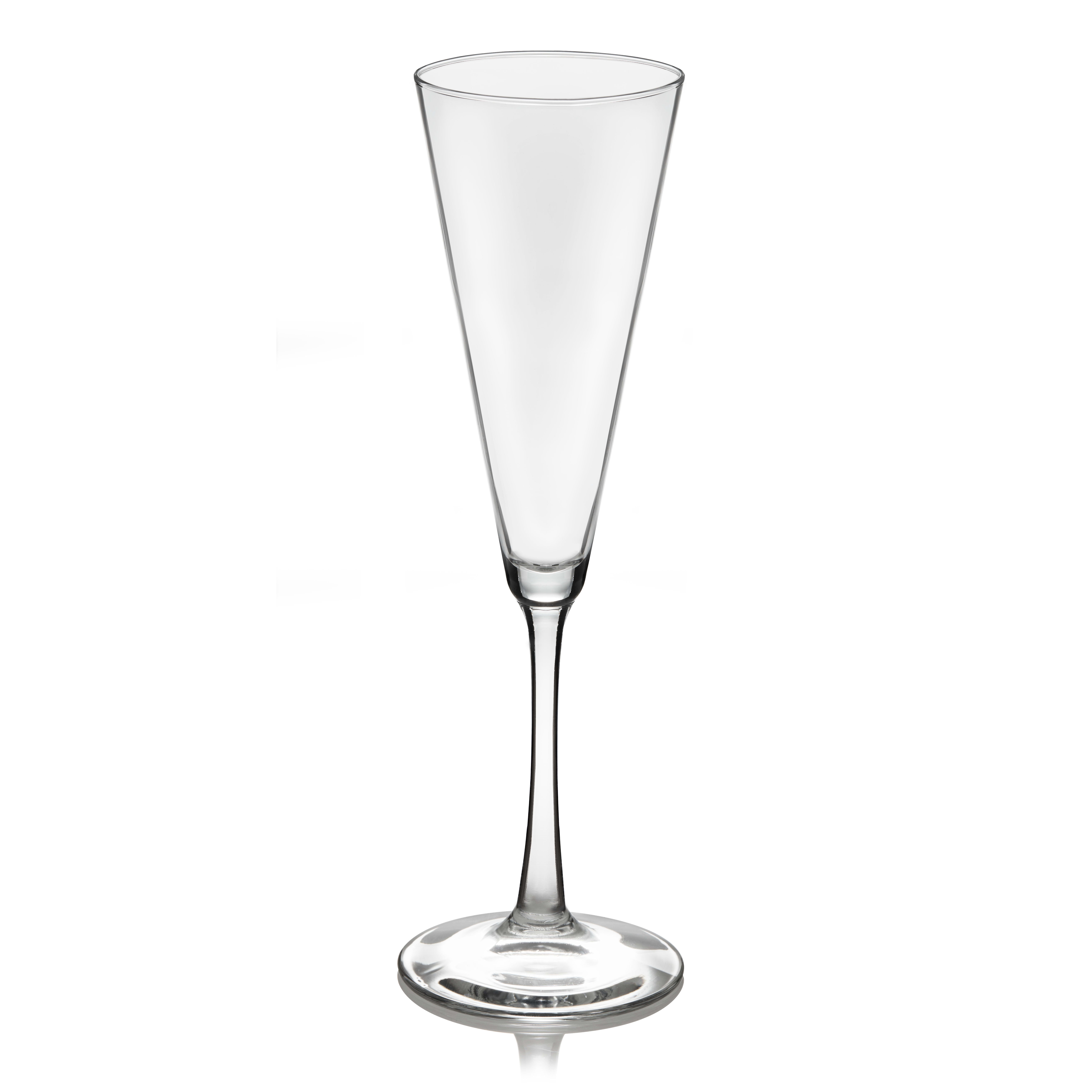 Libbey Domaine Flute Glass, 6 oz - 12 count