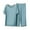 Light Blue, variant on Womens Pajama Sets Viscose Pajamas Set Short Sleeve Tops with Capris Pants Sleepwear 2 Piece Loungewear Set Pajama Sets for Women L