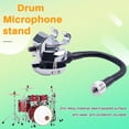 thumbnail image 4 of 2X Support de Microphone à Tambour Anneau de Pression Support de Microphone avec Accessoires de Tambour à Col de Cygne, 4 of 8