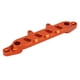 thumbnail image 5 of Soporte de montaje de carcasa de carrocería delantera, rendimiento estable, soporte de carcasa de carrocería frontal RC para SCX6 para JEEP JLU WRANG LER 1/6 RC Car naranja, 5 of 10