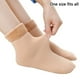 thumbnail image 2 of Qarigey 1 par de calcetines de terciopelo para hombre y mujer, calcetería para clima frío, tubo medio, calentador de pies cómodo, ropa de vestir Medias Color de piel Qarigey AP013764-02, 2 of 6
