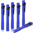 thumbnail image 2 of 3 5pcs pen flashlight, pen flashlight with clip, Mini Pocket flashlight Small Pen flashlight Check flashlight battery not included, 2 of 8