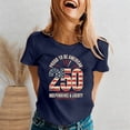 thumbnail image 3 of 250th Anniversary USA Shirts Womens Flag Heart 1776 2026 July 4th 250th Birthday T-Shirt, 3 of 5