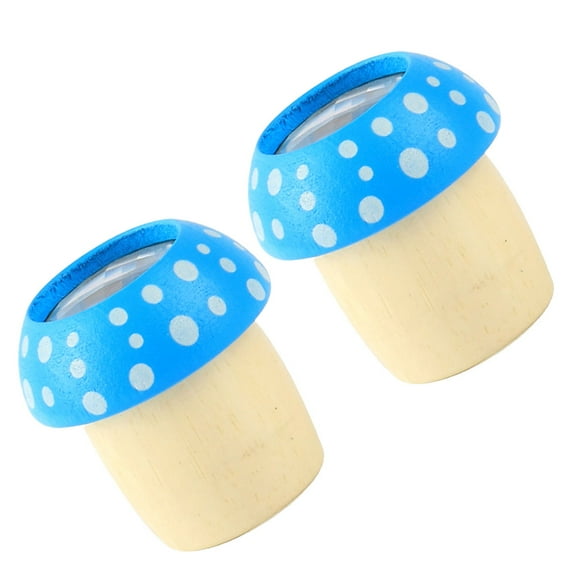 ULTNICE Cute Kaleidoscope Handmade Wood Toys Inspire Imagination present Giving 2Pack