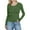 Army Green, variant on Women’s Ribbed Long Sleeve Tops Scoop Neck Slim Fit Basic Tee Casual Fall Outfits Underscrubs Layer Clothes Comfortable Going Out Essential Tee for Everyday Wear