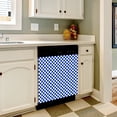 thumbnail image 3 of Blue and White Kentucky Checkerboard Dishwasher Magnet Cover Decorative Sticker for Home Cabinet Kitchen 23" x26", 3 of 5