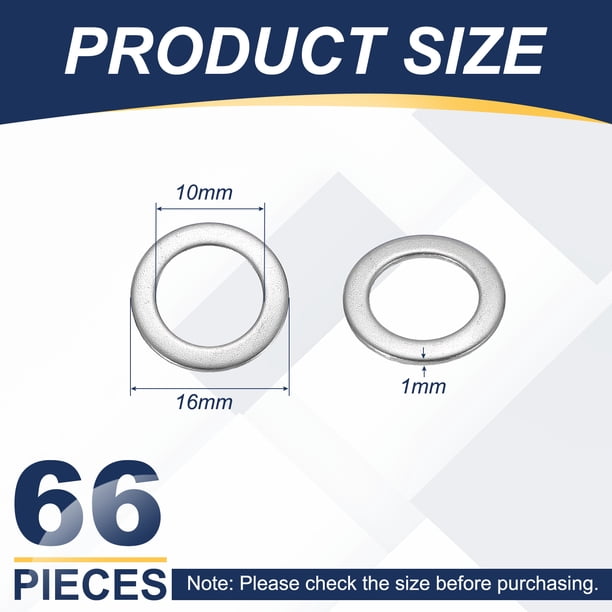 Uxcell M6 Internal Tooth Lock Washers – 60-Pack, 5.4mm ID X 14mm OD, 65Mn Steel, Black Oxide Finish