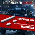 HECASA LED Roof Marker AIF4 Light Compatible with 20072021 Chevy
