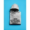 thumbnail image 3 of The Graphics Were Not That Good  Hoodie Men -GoatDeals Designs, Male Medium, 3 of 4